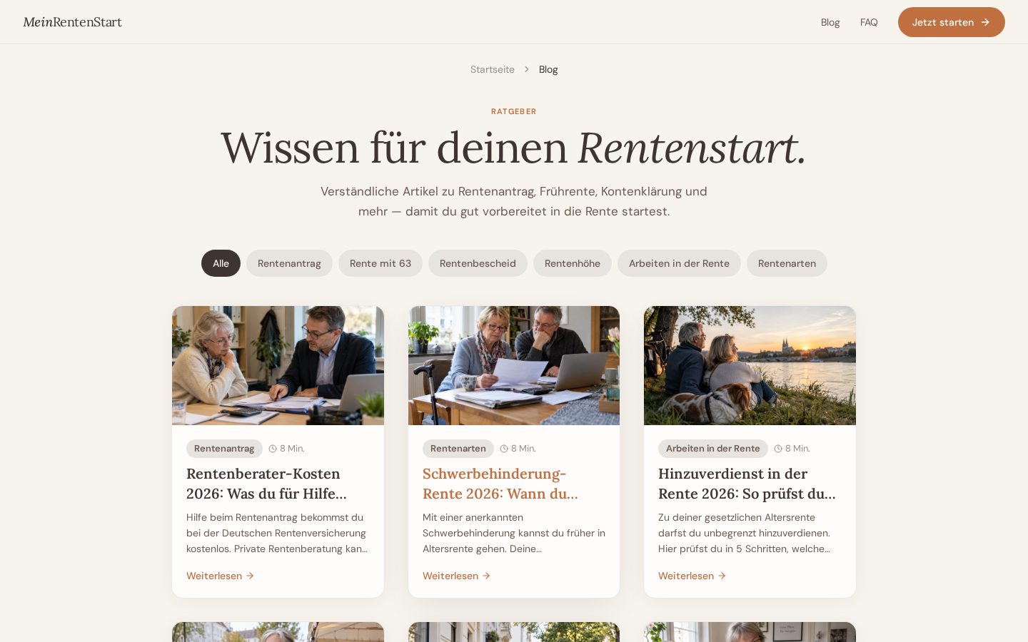 The guide: articles people find on Google.