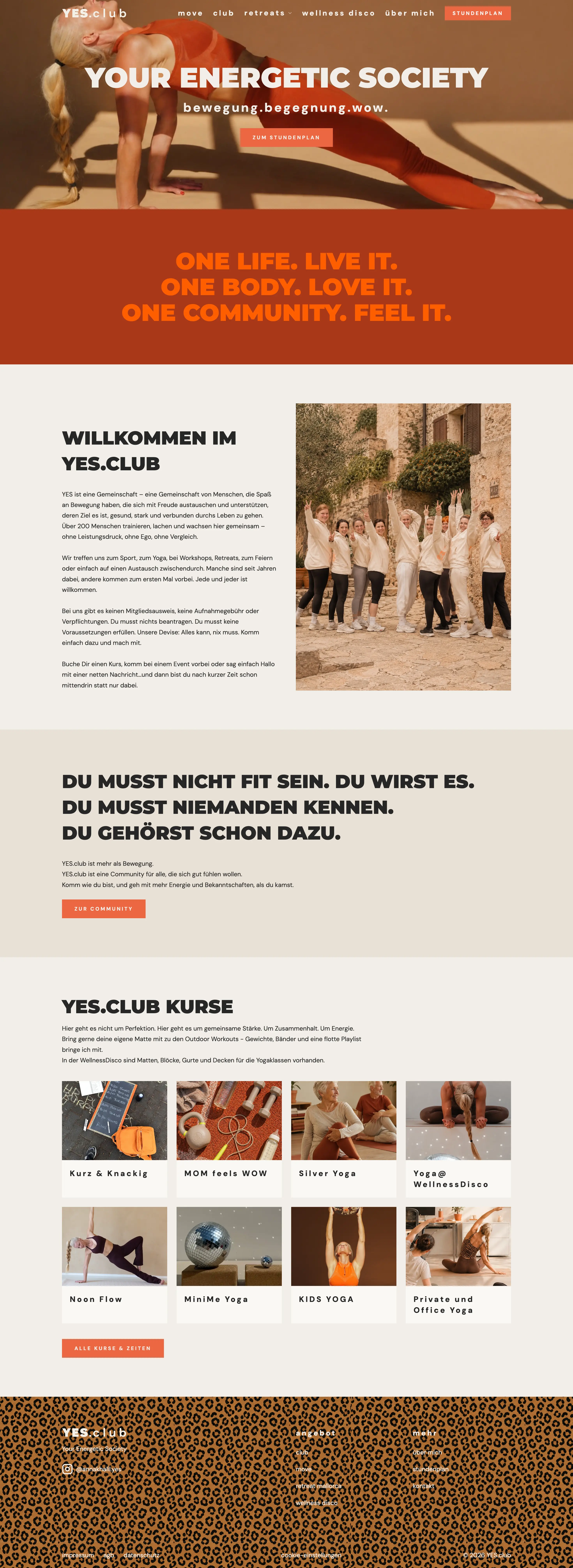 Your energetic society: one brand for very different offers.