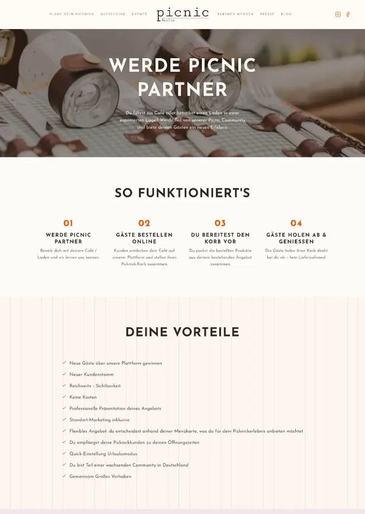 For cafés: apply to become a partner, no delivery needed.