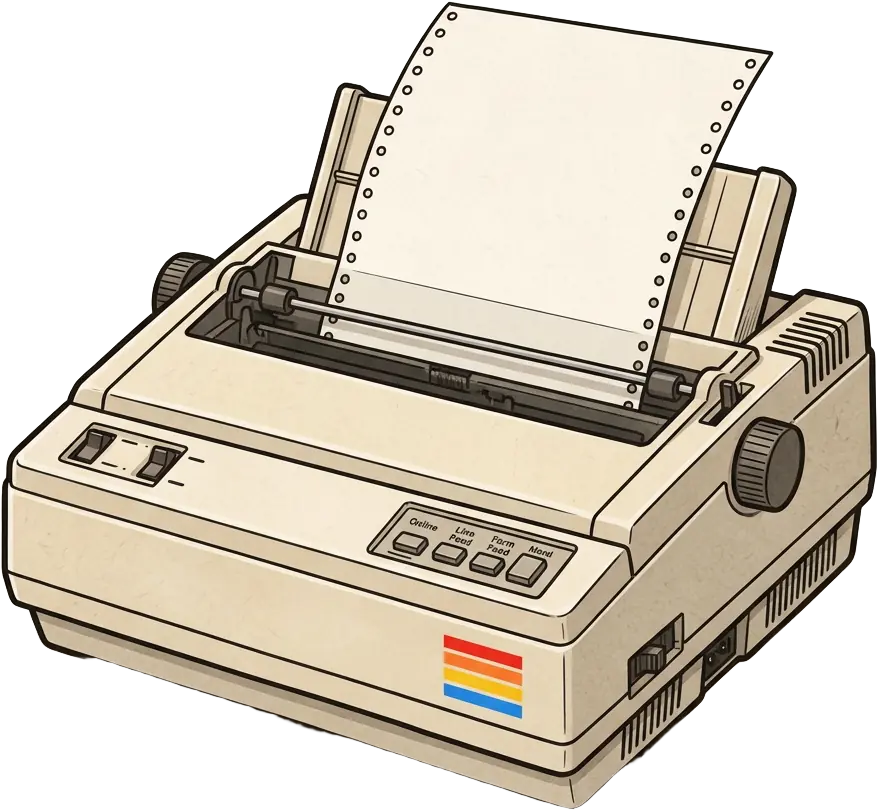 Dot-matrix printer